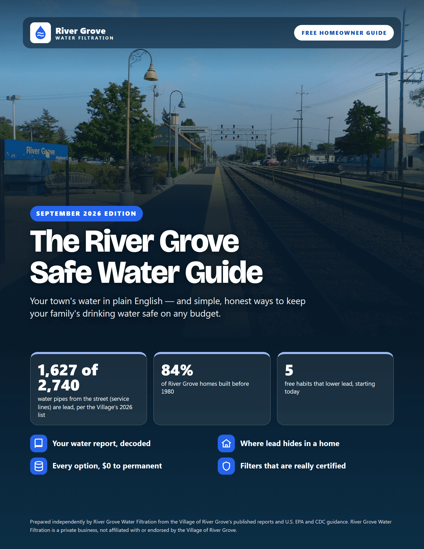 Cover of The River Grove Safe Water Guide