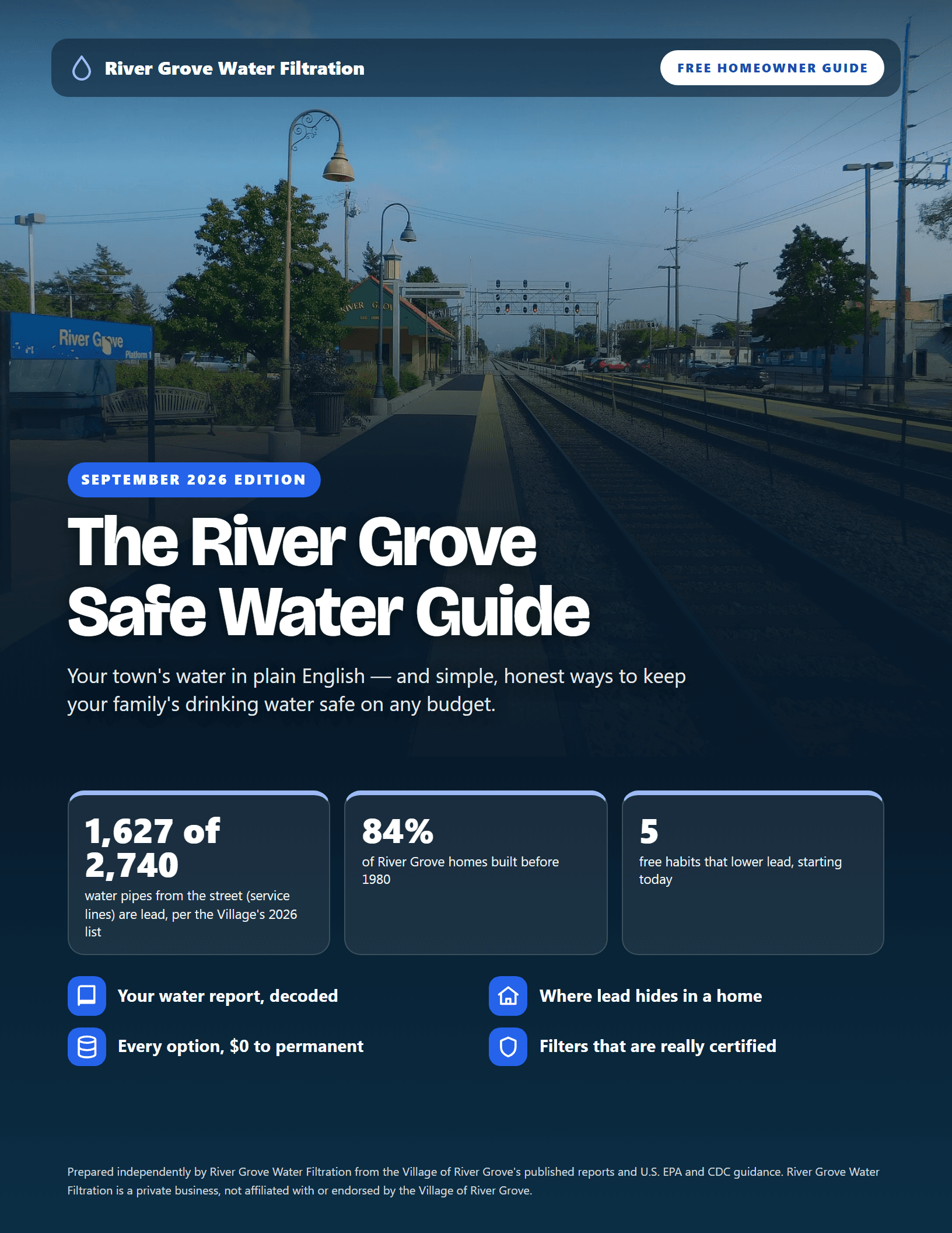 Cover of The River Grove Safe Water Guide